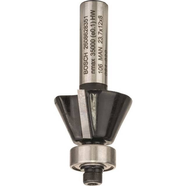Bosch Accesorios Bevel Router Bit 8x23.7x54 Mm Silver