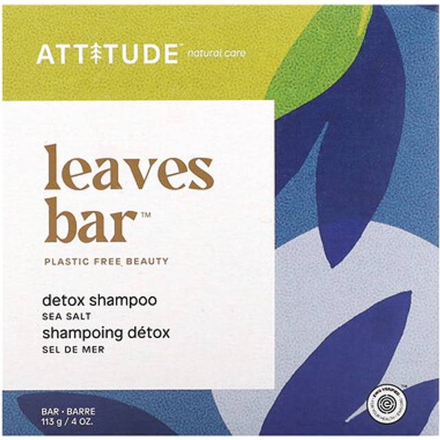 Attitude Leaves Bar Shampoo Detox - Sea Salt