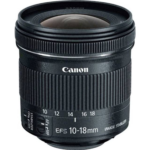 CANON EF-S 10-18mm F4.5-5.6 IS STM Black