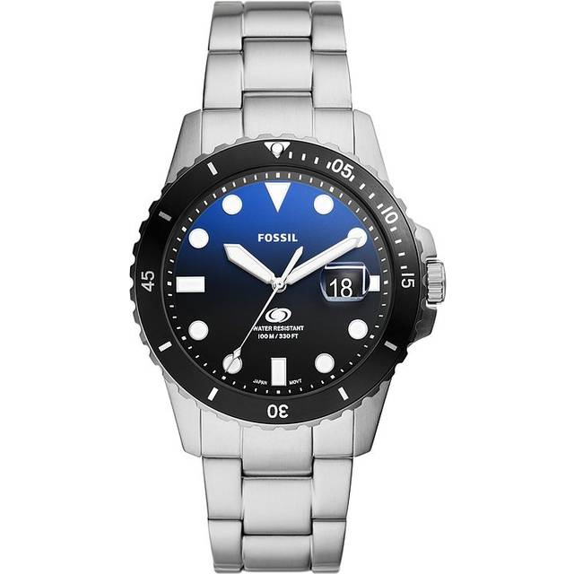 Fossil Herrenuhr FOSSIL BLUE DIVE FS6038 - silber