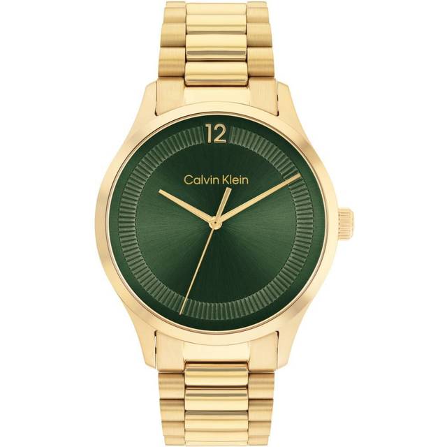 Calvin Klein Iconic 25200229 - Herr - 40 mm - Analogt - Quartz - Mineralglas - Green (40 mm)