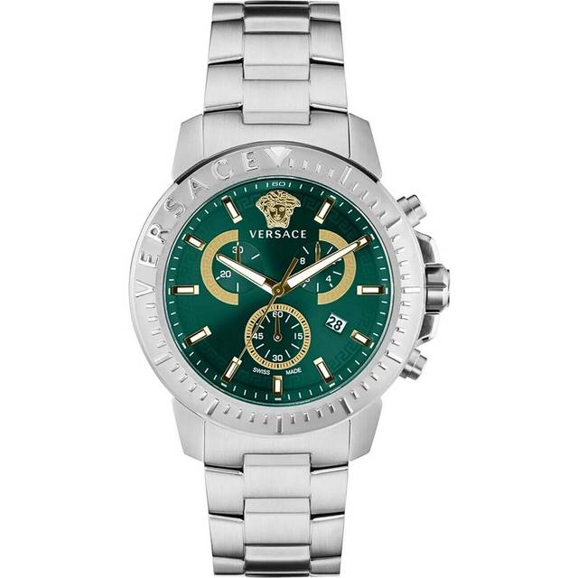 Versace VE2E00821 New Chronograph Herrenuhr 45mm 5ATM