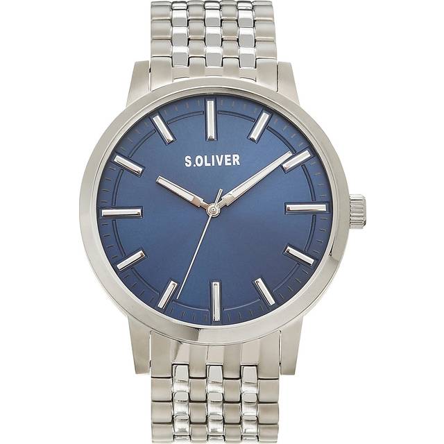s.Oliver Herrenuhr SO-4241-MQT - silber