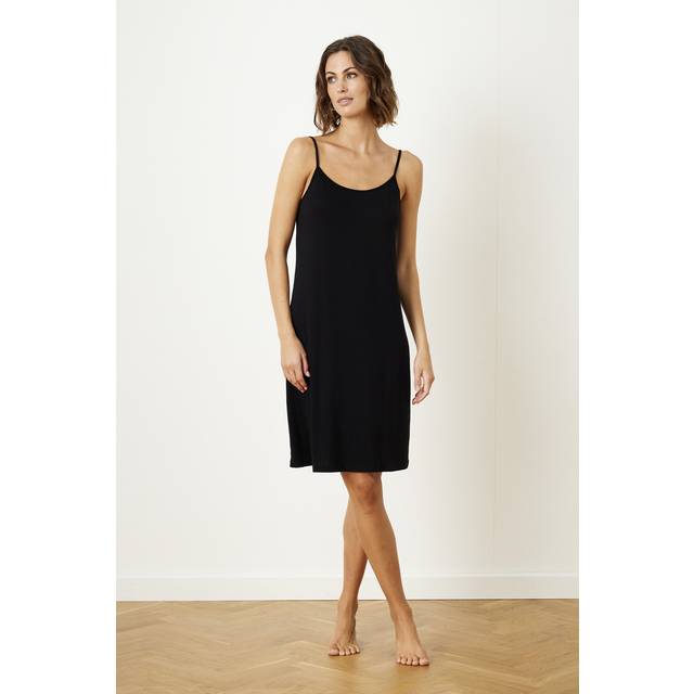 IN Front, Klänning, Dam, 2Xl, Svart Slipklänning - black (2XL)