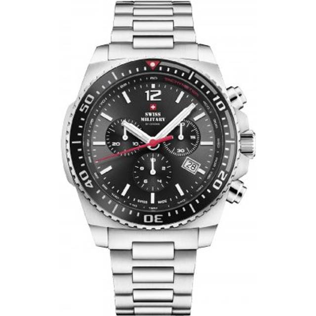 Swiss Military SM34093.01 Sport Chronograph Herrenuhr 45mm 10ATM