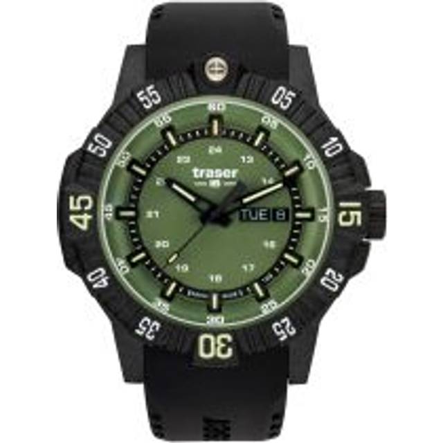 Traser H3 110727 P99 Q Tactical Green Herrenuhr 46mm 20ATM