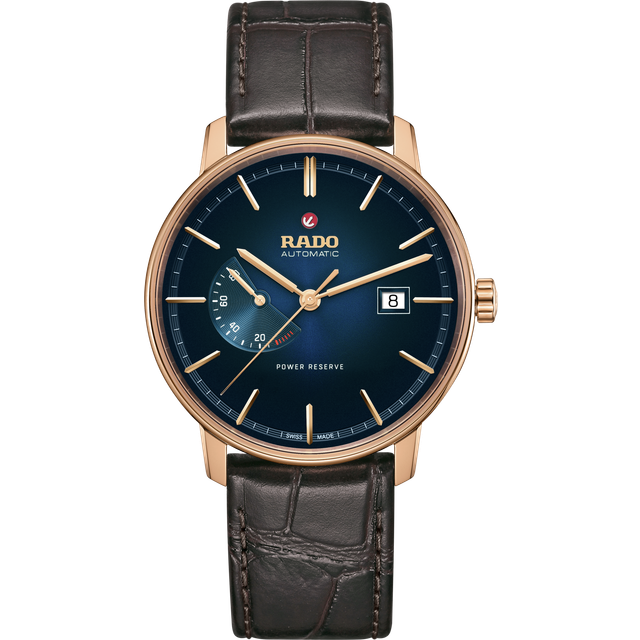RADO Coupole Automatic Power Reserve 41MM Men's Watch R22879215 - Blue - 41 mm