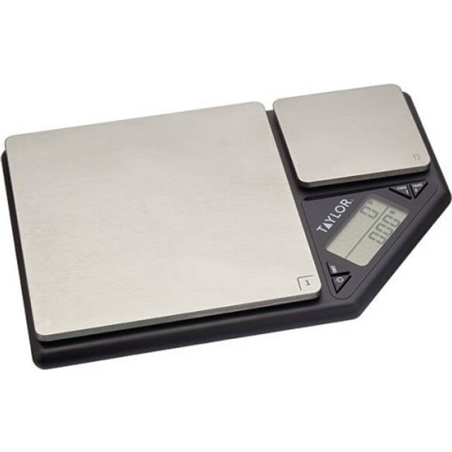 Taylor Pro Dual Platform Digital Dual 5Kg 500g Kitchen Scale - Grey