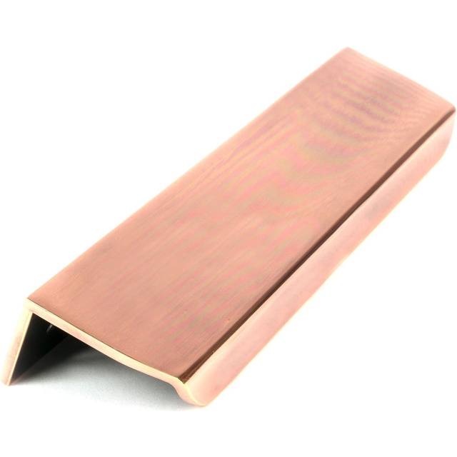 Moore Finger Pull - Polished Bronze