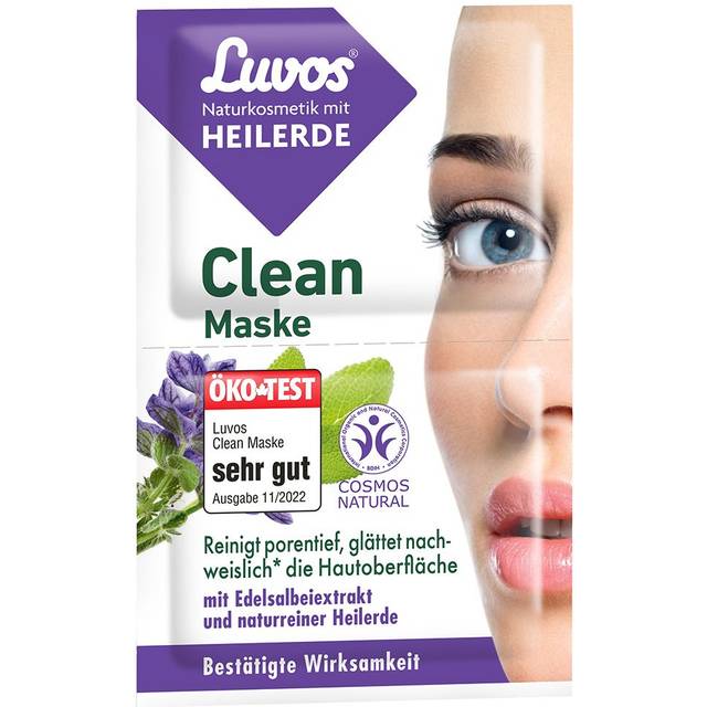 Luvos Clean Ansigtsmaske 2 x 7.5 ml