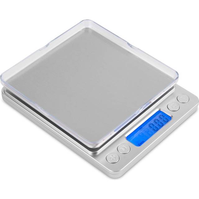 Mini Kitchen Scales,Mafiti Mini Food Scales 3000g x 0.1g/0.01oz with LCD Display Stainless Steel Platform for Coffee Food Cooking Baking Weight Postal