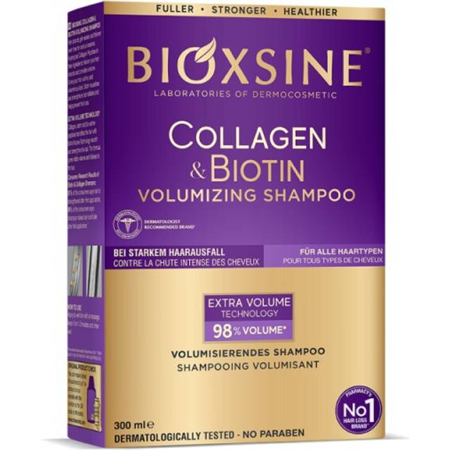 Bioxsine Colagen & Biotin Volume Shampoo