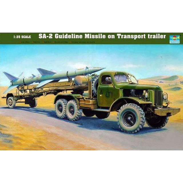 TRU00204 - Trumpeter 1:35 - SA-2 Guideline Missile with Trailer