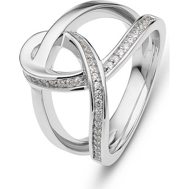 JETTE Damenring INFINITY 87745368 - silber