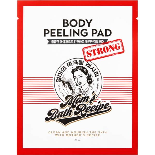 Mom's Bath Recipe Body Peeling Pad Strong 1 pcs 25 ml