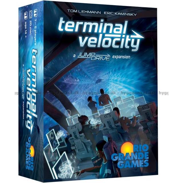 Jump Drive: Terminal Velocity Expansion - Galaxy Race Card Game, an Expansion for Jump Drive Base Game - Galaxy Race Card Game, Rio Grande Games, 1-5