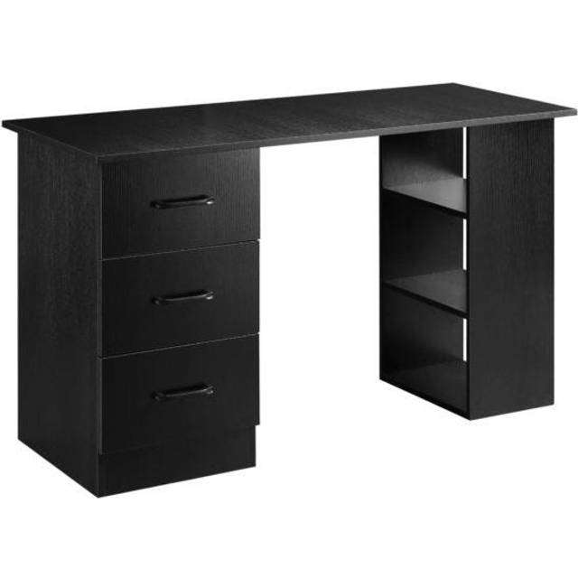 HOMCOM Computer Desk- Black - CARTER | TJ Hughes