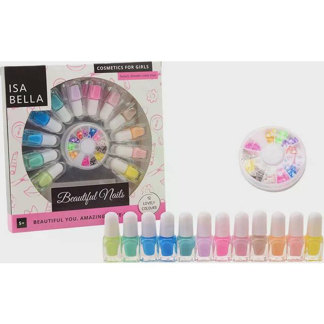 Johntoy Isabella Nail Polish Set - 12pcs