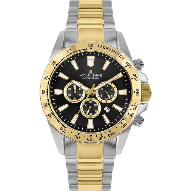 Jacques Lemans 1-2140H Liverpool Chronograph Herrenuhr 48mm 10ATM