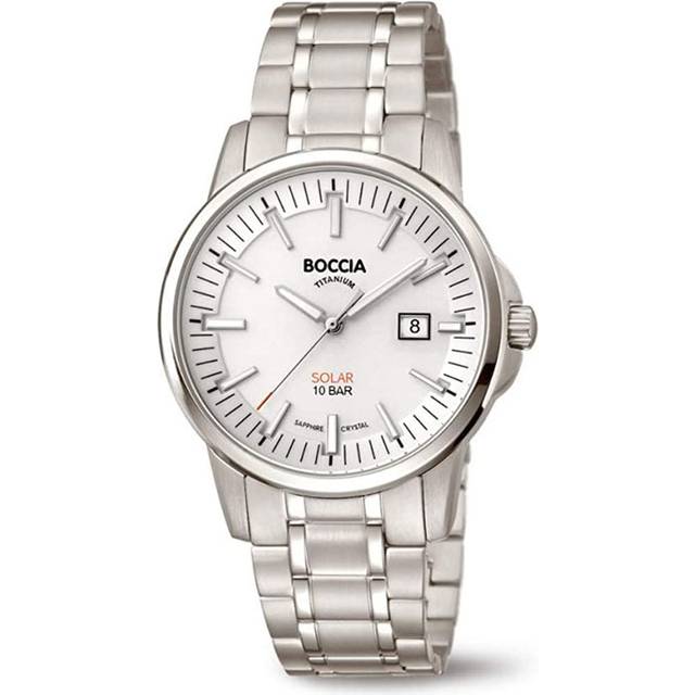 Boccia 3643-03 Herrenuhr Solar Titanium 39mm 10ATM