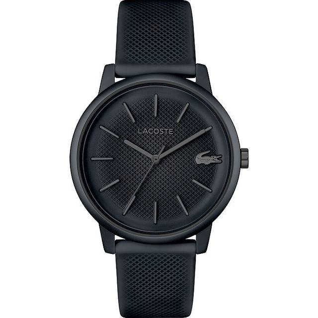 Lacoste.12.12 Move 3 Hands Watch Black Silicone Size One size Colour