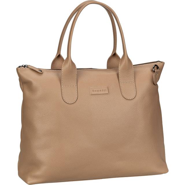 Bugatti Elsa Shopper Bag Leather 46 cm yellow