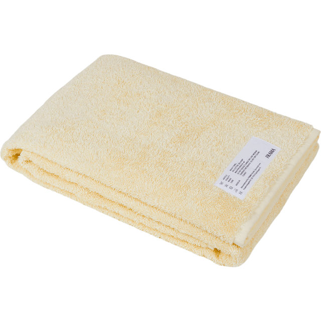 FRAMA - Heavy Towels - Handduk - Pale Yellow - Body - W70 x L140 cm