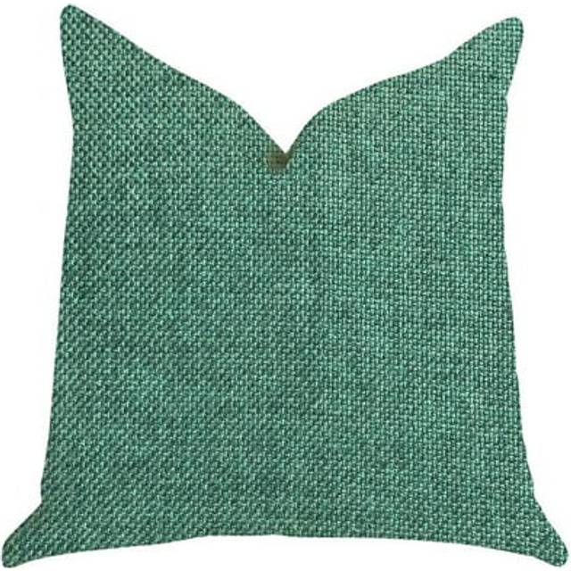 Plutus Grass Seed Luxury Throw Pillow in Green   Double sided  20 x 30 Queen
