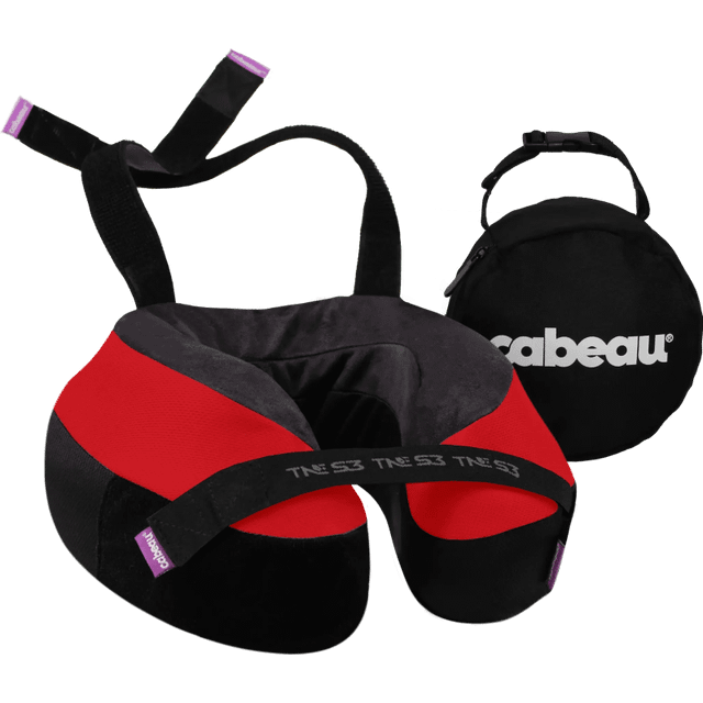 Cabeau The Neck's Evolution S3 Black/red - Nakkepude