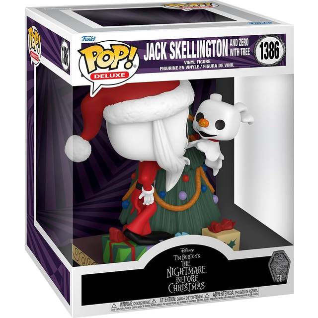 POP Jack & Zero Christmas Tree Nightmare 30th - Green&#47;Red&#47;White (One-Size)