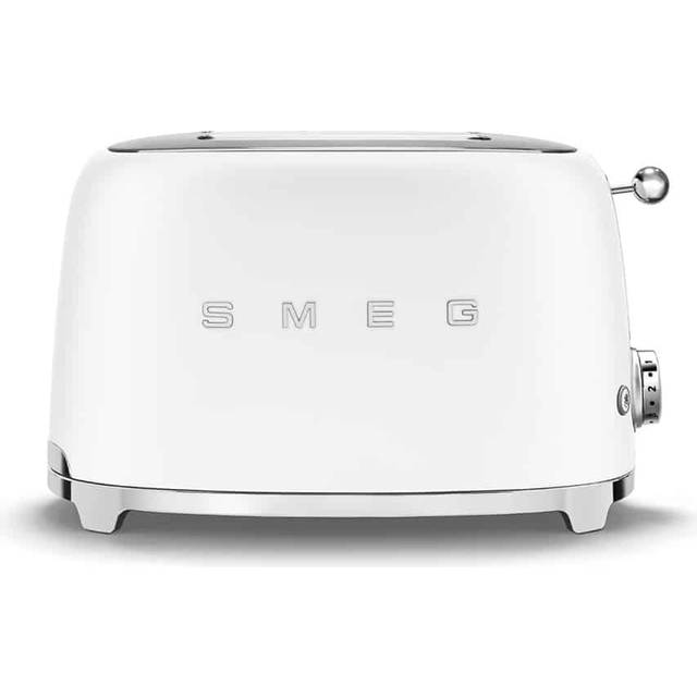 Smeg TSF01 2 Slice Toaster + TSBW01 Bun Warmer Bundle - Pastel Green