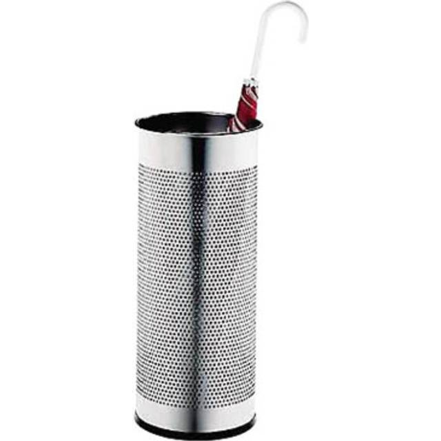Durable Durable Umbrella Stand Metal Perforated 285 Litre Silver 335023 - silver