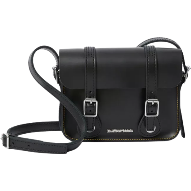 Dr. Martens 7 Inch Satchels Black Kiev, 7inch