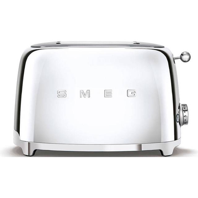 Smeg 50's Retro TSF01SSUK 2 Slice Toaster - Chrome