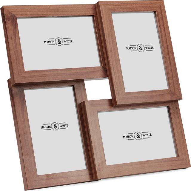 Multi Picture Aperture 6" x 4" Photo Frame Wood | M&W