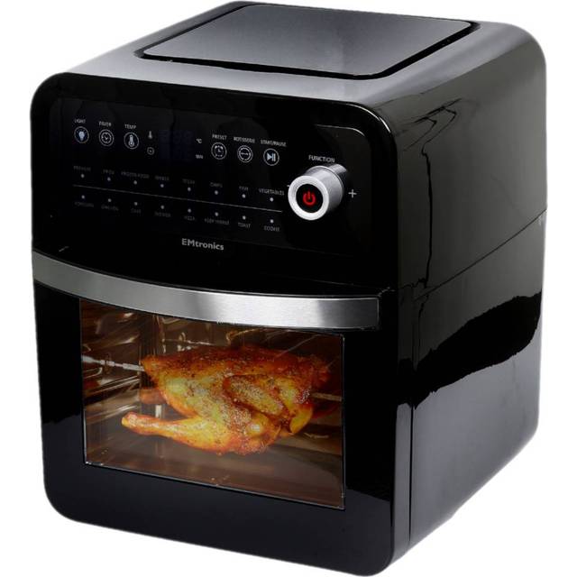 Emtronics EMAFO12LD Digital 12L Oven Combi Digital Air Fryer - Black, Black