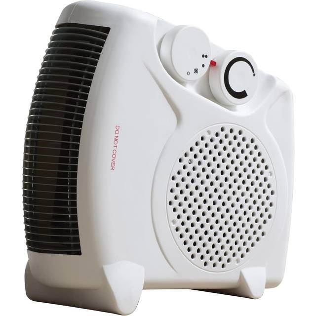 Daewoo HEA1139 Portable Fan Heater 2 Heat Settings - White