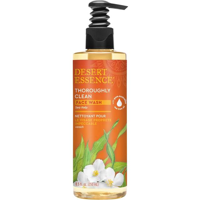 Desert Essence Thoroughly Clean Face Wash with Sea Kelp 8.5 fl oz