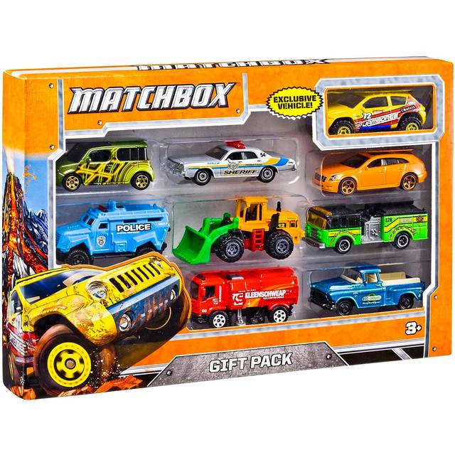 Matchbox Adventures 9 Car Set