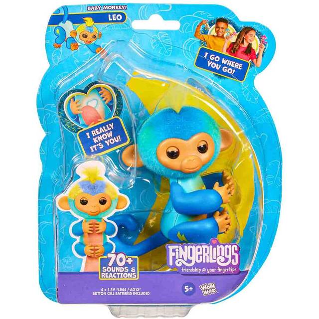Fingerlings Monkey Blue - Leo