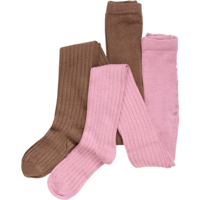 MINYMO Stocking - Rib (2-Pack) |Multi/patterned |104\110