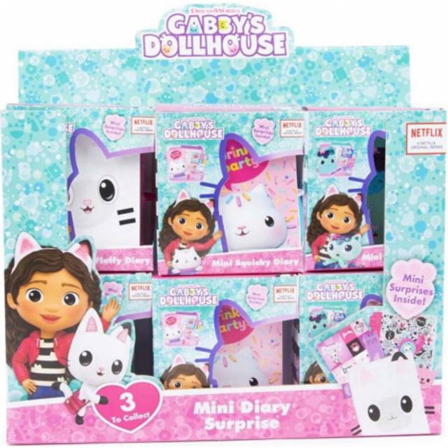 Gabby's Dollhouse Mini Diary - 9 x 10 x 5.5
