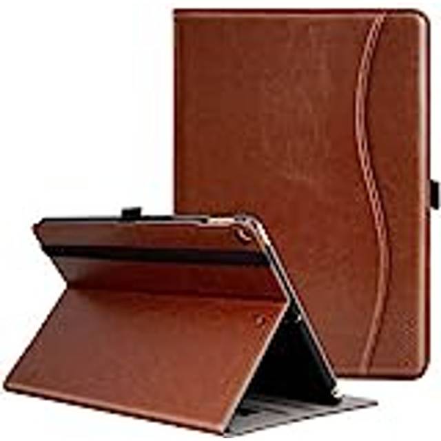 Case for ipad Air 2/Air 1/iPad 9.7 Inch 2018/2017(5th/6th generation),Premium PU leather Business Stand Folio Cover for ipad,Document Card Slots,Smart