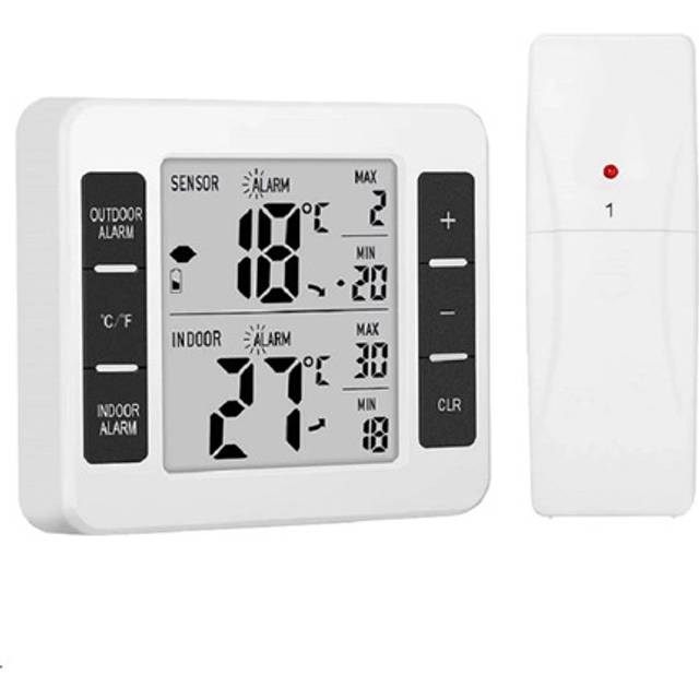 Wireless Temp Measure Tool Indoor Outdoor Temperature Gauge Weather Station