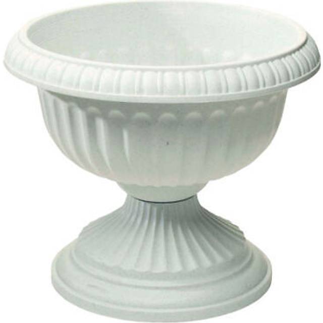 Ames-True Temper UR1212WH 12 in. Grecian Urn - White
