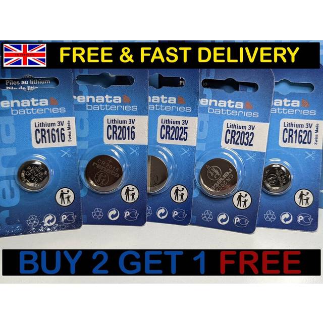 Renata CR1616 Renata Lithium Battery - Pack Of 10 (10 X)