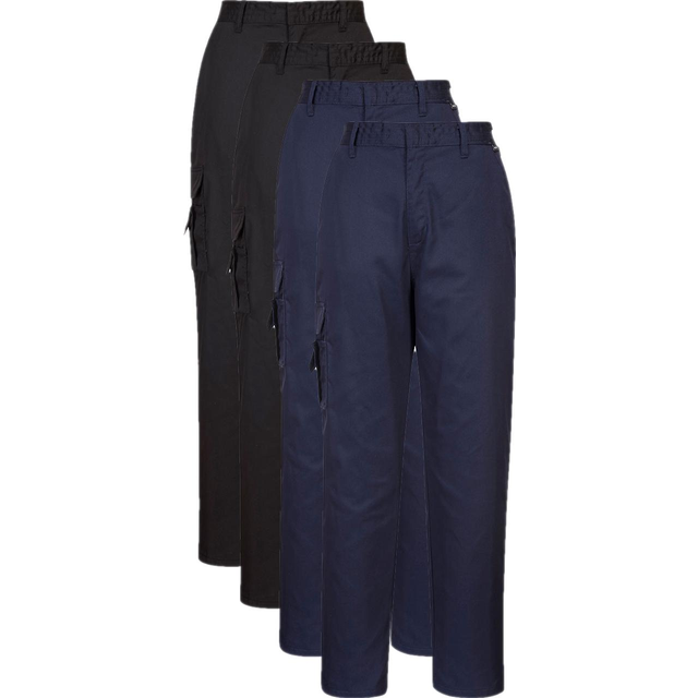 Portwest Women&apos;s Combat Trouser C099 Black S Regular Colour: Blac