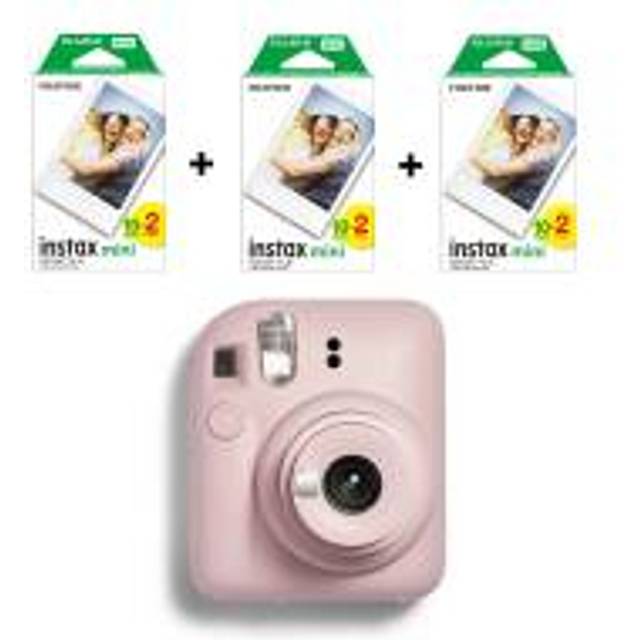 Fujifilm Pink Instax Mini 12 Film Bundle - PINK