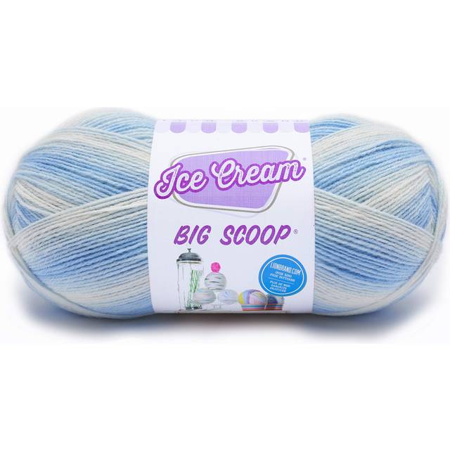 Lion Brand Yarn Ice Cream Big Scoop Yarn, Blueberry