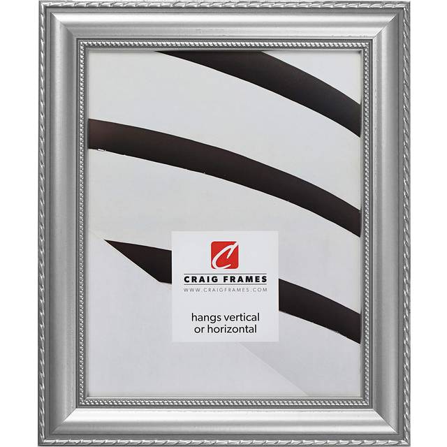 Craig Frames Victoria, Ornate Silver Picture Frame, 16 x 20 Inch